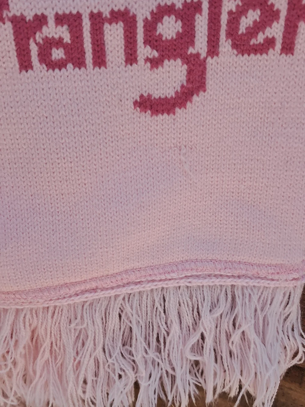 Wrangler Pink Scarf